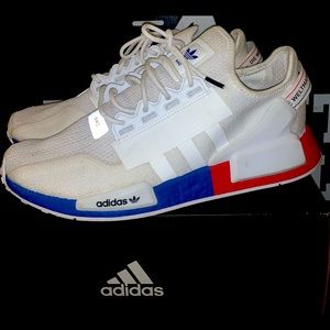 NMD_R1.V2. Size 10.5. Worn Once. No flaws. 9.7/10 condition. Original box.
